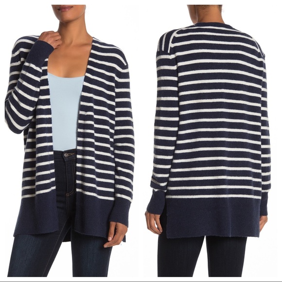 Madewell Sweaters - NEW Madewell Cozy Walker Striped Cardigan